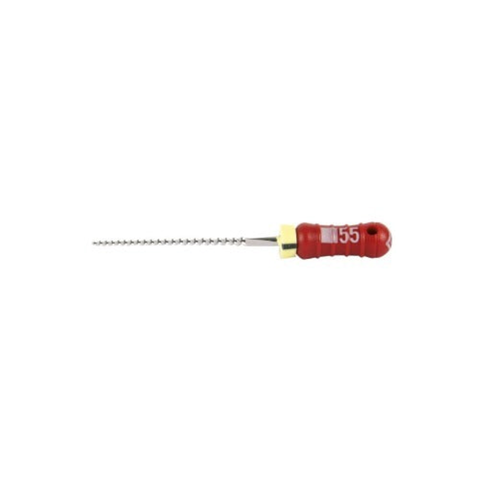 K-File, Stainless Steel, 25 mm, # 55, Red, 6/Pk, 671140