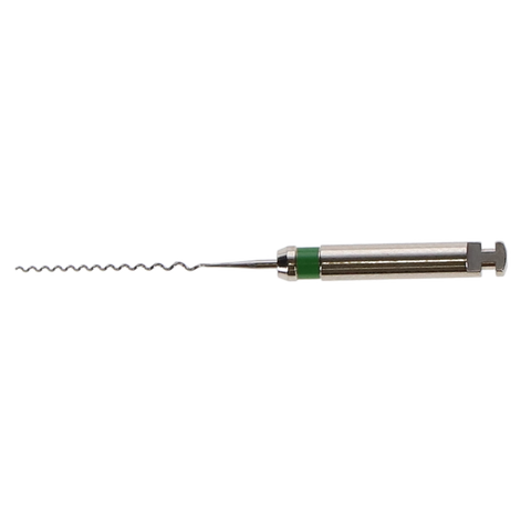 Lentulo Stainless Steel Spiral Fillers, RA, 17 mm, # 3, Green, 4/Pk, 671552