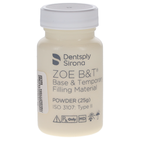 ZOE B&T Base and Temporary Filling Material, Powder Refill, 25 g, 1/Pk