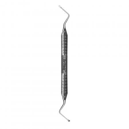 Surgical Curette, Lucas, Double-End, # 6 Satin Steel Handle, # 86, 1/Pk, CL866