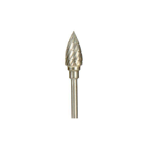 Diamond Mini Cut Lab Carbide Bur, HP, 61A, Fine, 1/Pk