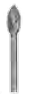 920 Laboratory Spiral Cut Carbide Burs, Football, # 51-A, 1/Pk