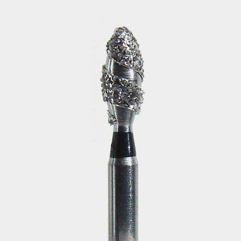 NeoDiamond NeoSpiral Diamond Bur, FG, Spiral Football, 2.3 mm, Coarse, 25/Pk, 8923C