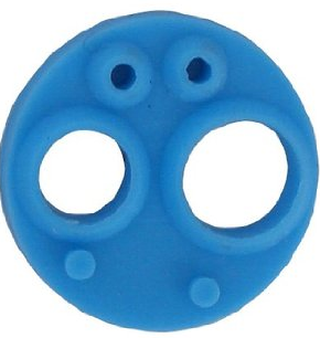 Highspeed 4 Hole Gasket Blue, HP400