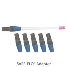 Safe-Flo Universal One-Way Valve, for Saliva Ejector Adapters, Blue/Gray, 50/Pk, M1020ADAP