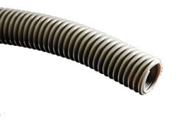 Vacuum Tubing Corrugated 1/2" Gray 12", 0701